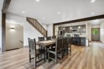 Great flow from the kitchen to the main living space 